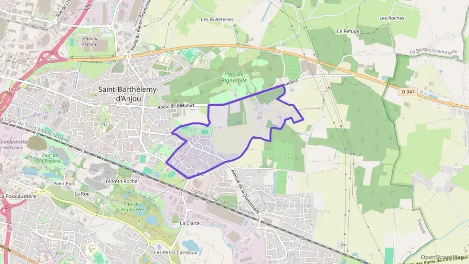 Appartement 37 m² une piece à vendre à Saint-Barthélemy-d`Anjou Appartement 37 m² une piece à vendre à Saint-Barthélemy-d`Anjou