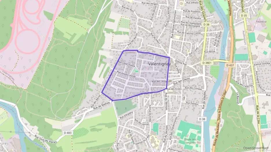 Appartement 45 m² une piece à vendre à Valentigney Appartement 45 m² une piece à vendre à Valentigney