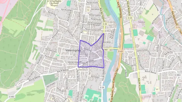 Appartement 92 m² quatre pièces à vendre à Valentigney