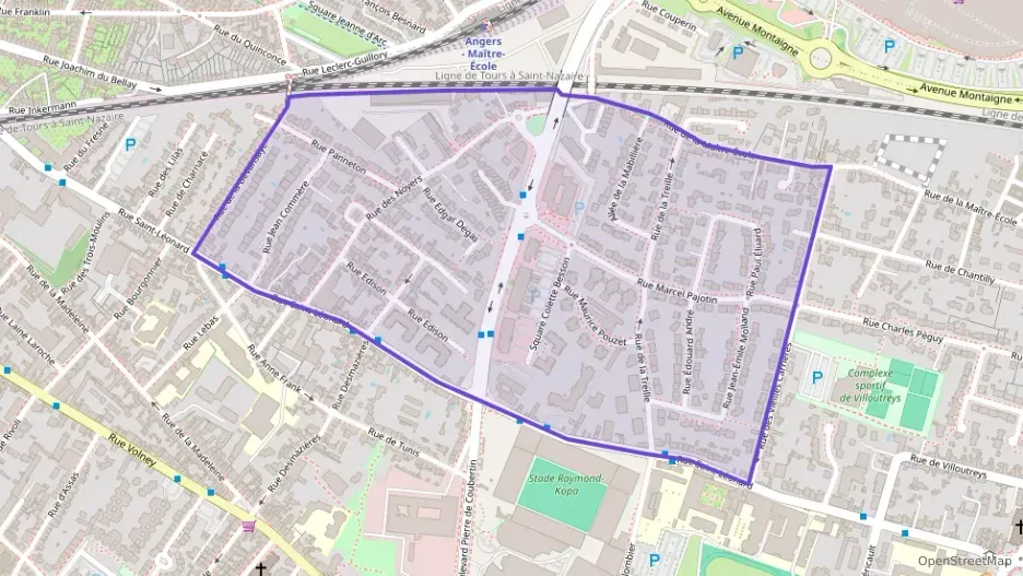 Appartement 38 m² deux pieces à vendre à Angers Appartement 38 m² deux pieces à vendre à Angers