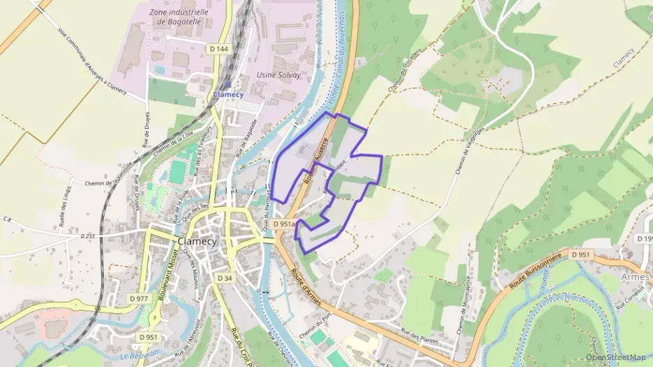 Appartement 36 m² deux pieces à vendre à Clamecy Appartement 36 m² deux pieces à vendre à Clamecy