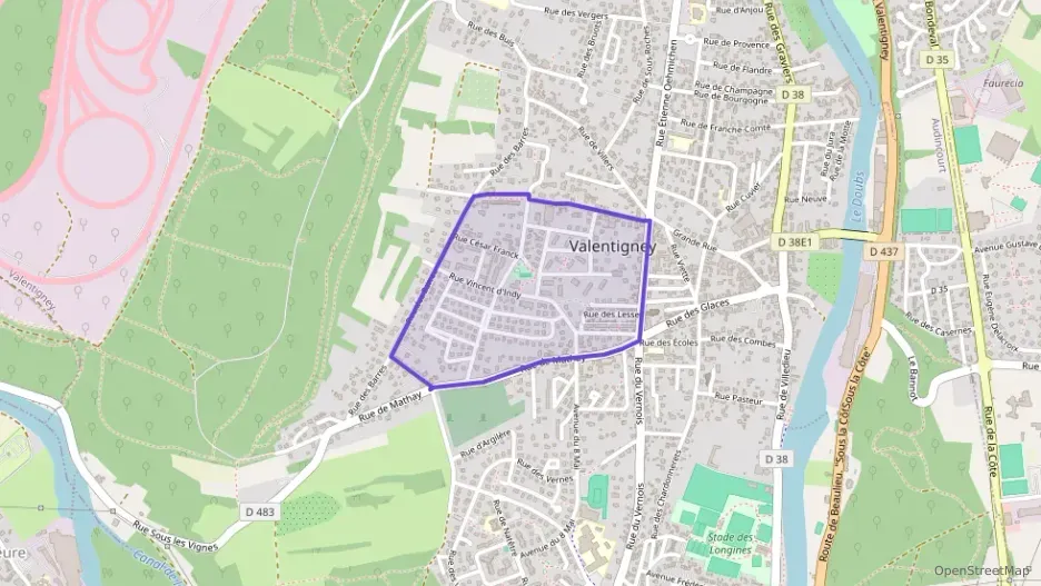 Appartement 70 m² trois pièces à vendre à Valentigney