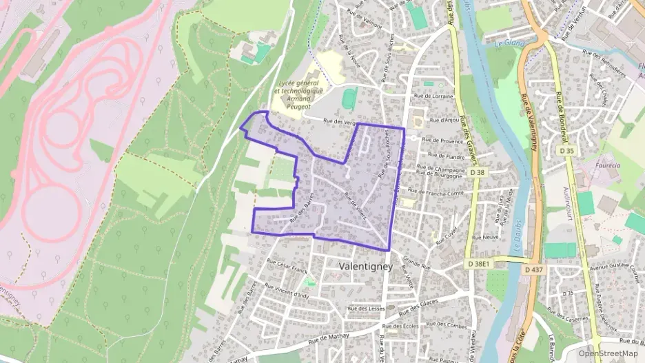 Appartement 76 m² trois pièces à vendre à Valentigney