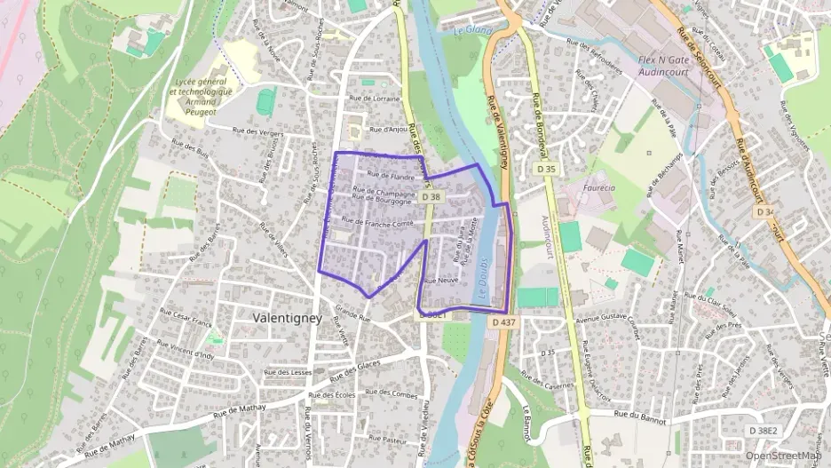 Appartement 43 m² deux pieces à vendre à Valentigney Appartement 43 m² deux pieces à vendre à Valentigney