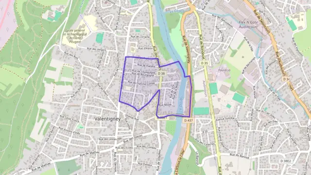 Appartement 151 m² quatre pièces à vendre à Valentigney