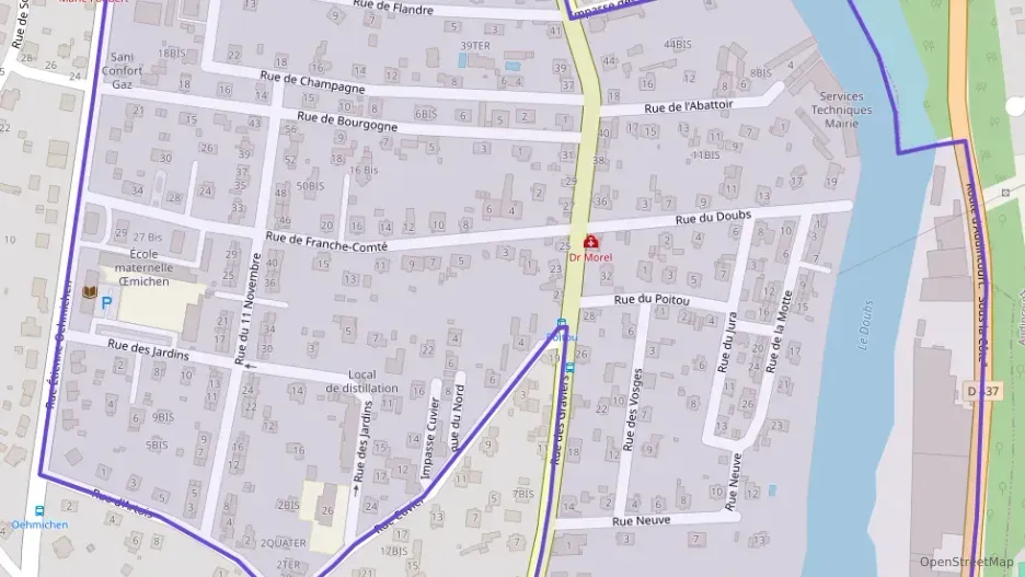 Appartement 104 m² quatre pièces à vendre à Valentigney