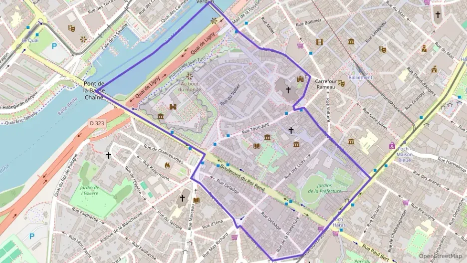 Appartement 102 m² quatre pièces à vendre à Angers