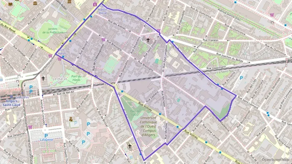 Appartement 63 m² trois pièces à vendre à Angers