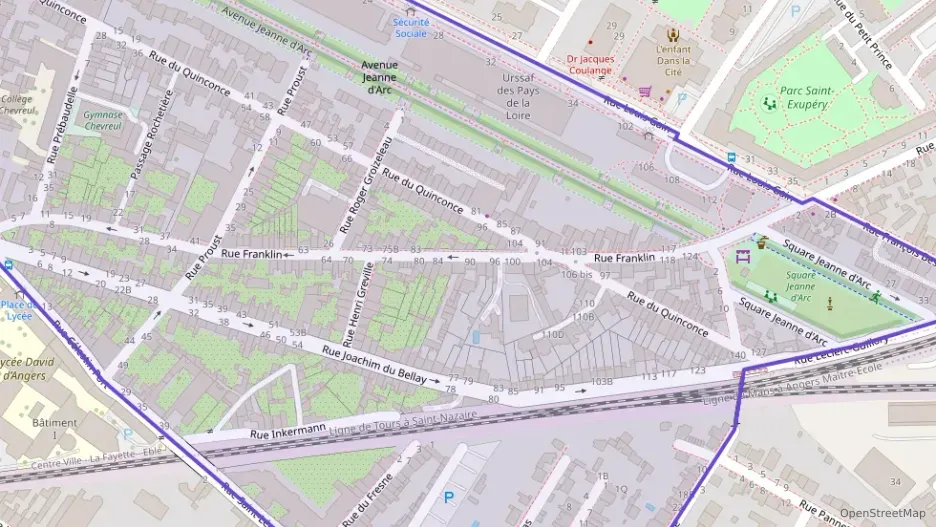 Appartement 28 m² une piece à vendre à Angers