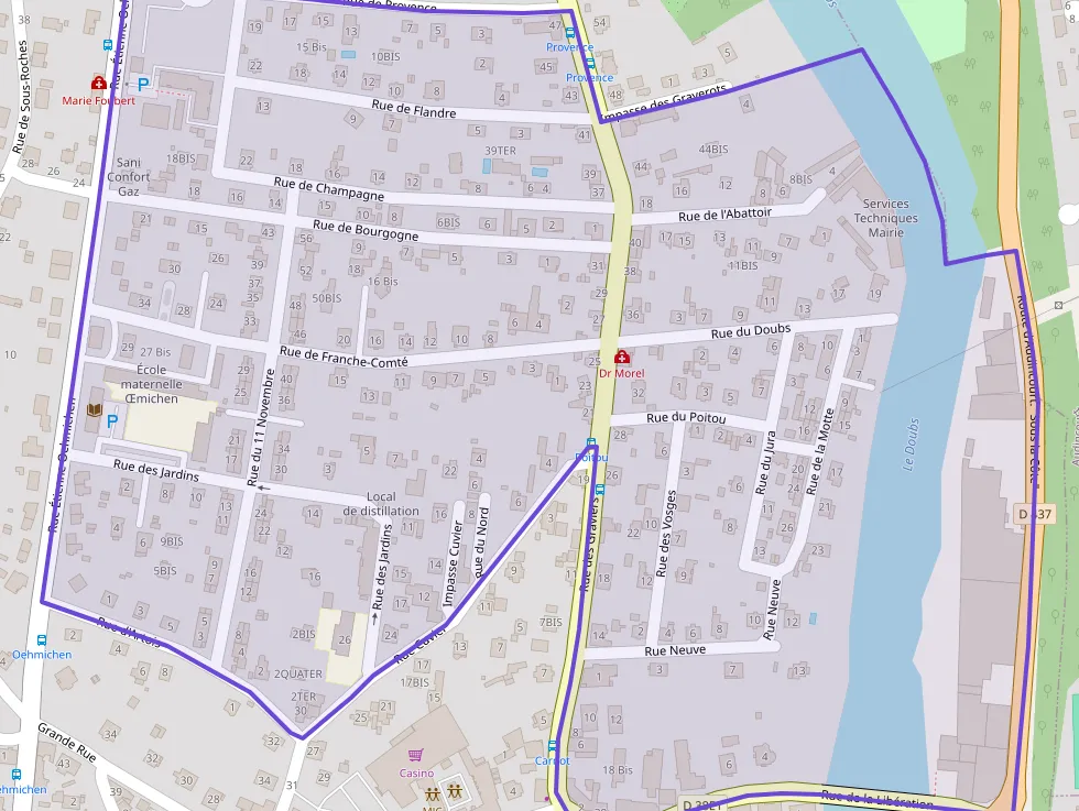 Appartement 60 m² trois pièces à vendre à Valentigney