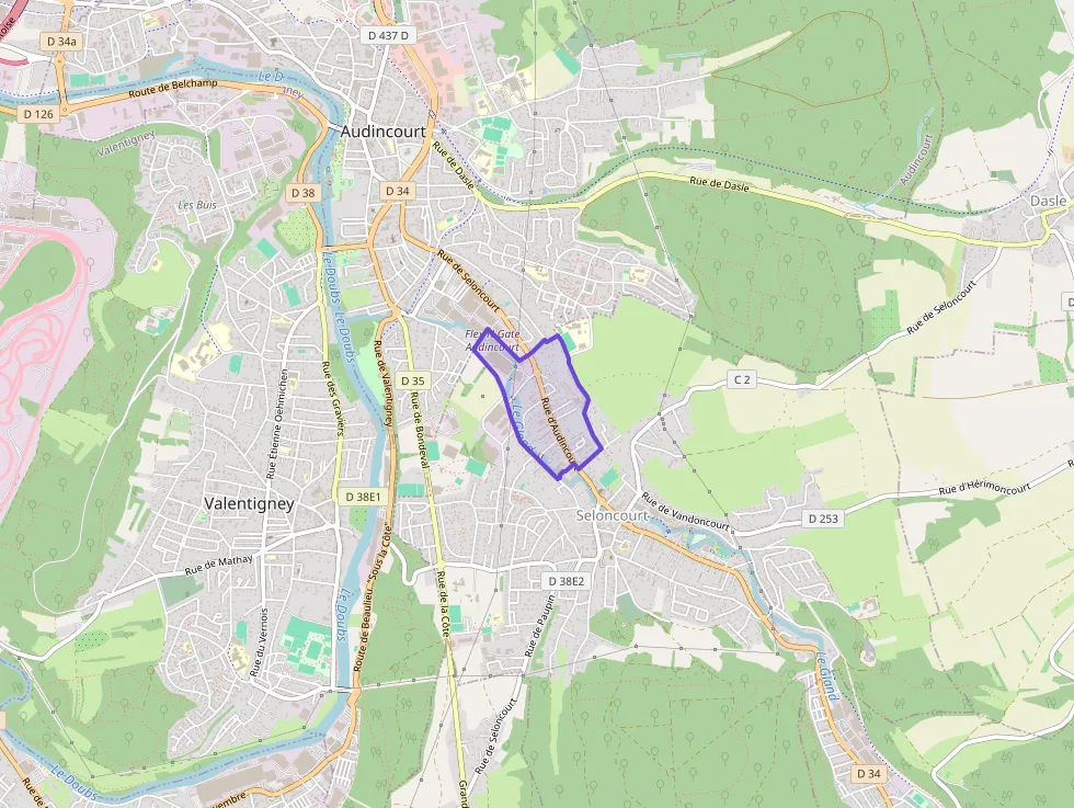 Appartement 65 m² trois pièces à vendre à Seloncourt