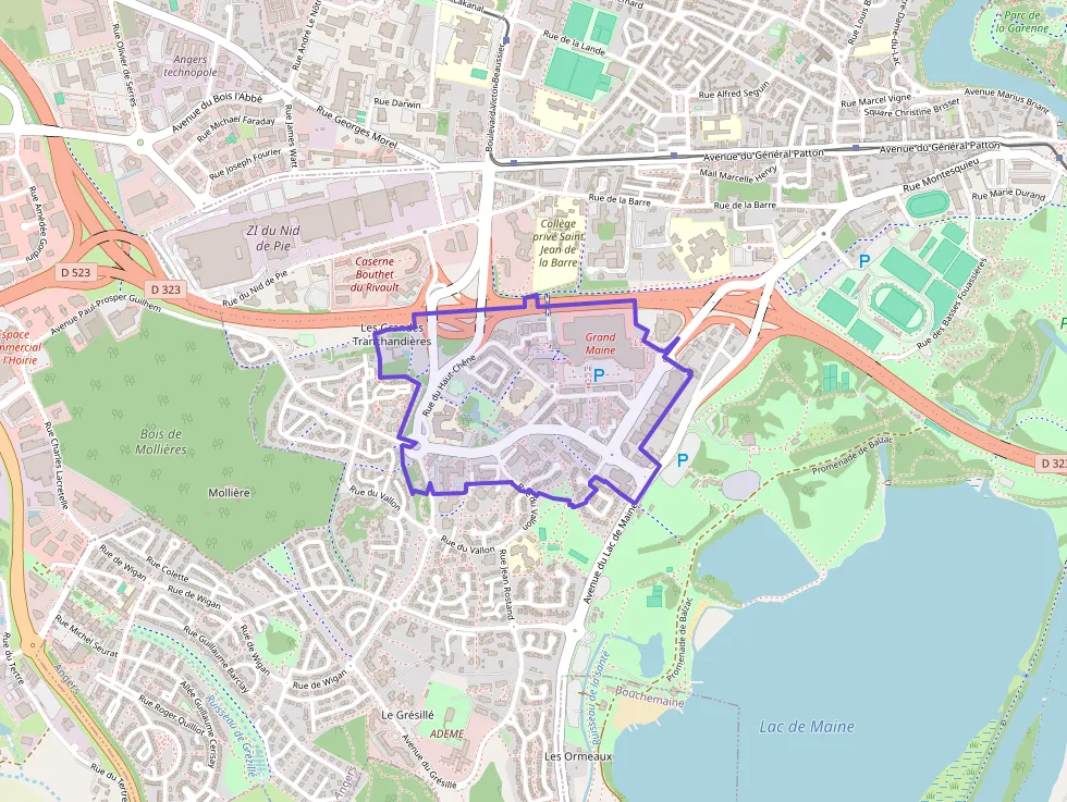 Appartement 107 m² quatre pièces à vendre à Angers