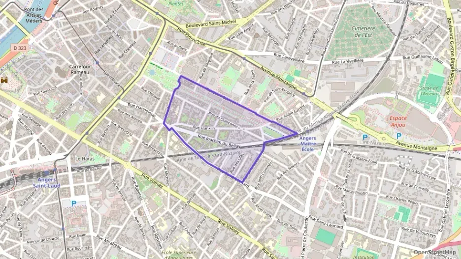 Appartement 73 m² deux pieces à vendre à Angers