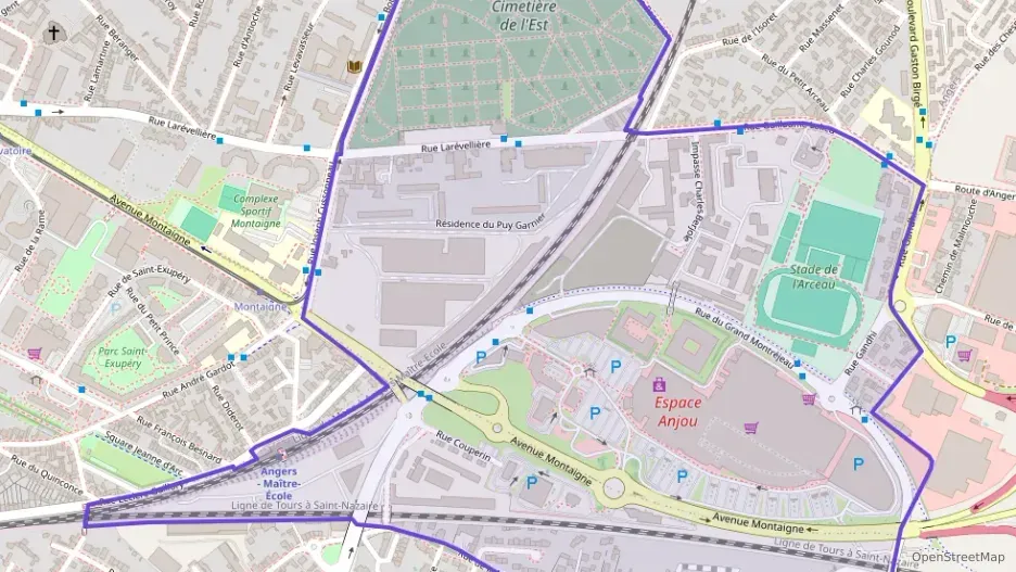 Appartement 51 m² trois pièces à vendre à Angers
