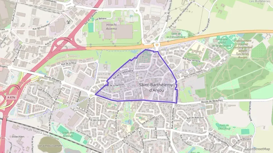 Appartement 91 m² quatre pièces à vendre à Saint-Barthélemy-d`Anjou Appartement 91 m² quatre pièces à vendre à Saint-Barthélemy-d`Anjou