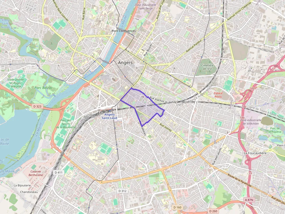 Appartement 41 m² deux pieces à vendre à Angers