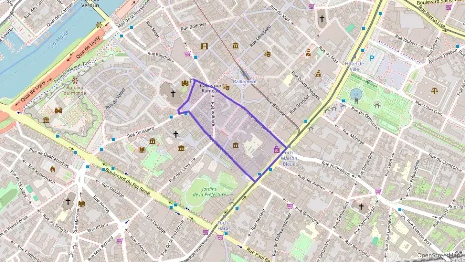 Appartement 120 m² quatre pièces à vendre à Angers