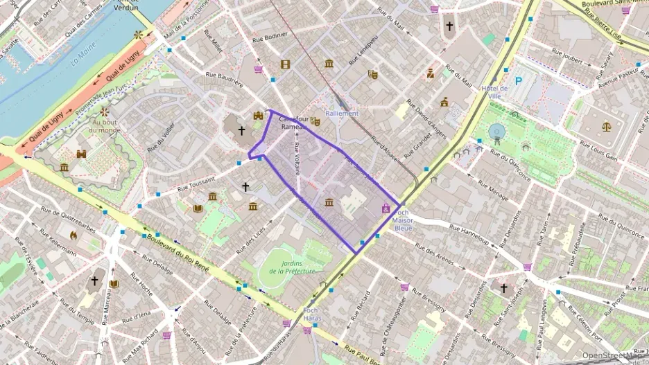 Appartement 74 m² quatre pièces à vendre à Angers