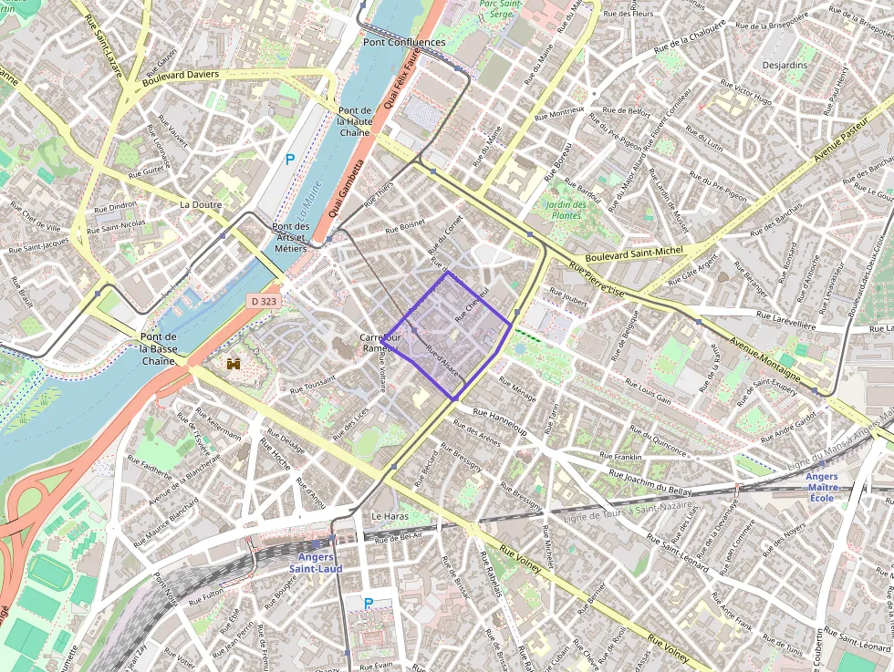 Appartement 61 m² deux pieces à vendre à Angers