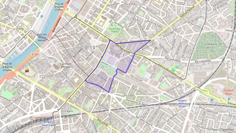 Appartement 112 m² cinq pièces à vendre à Angers