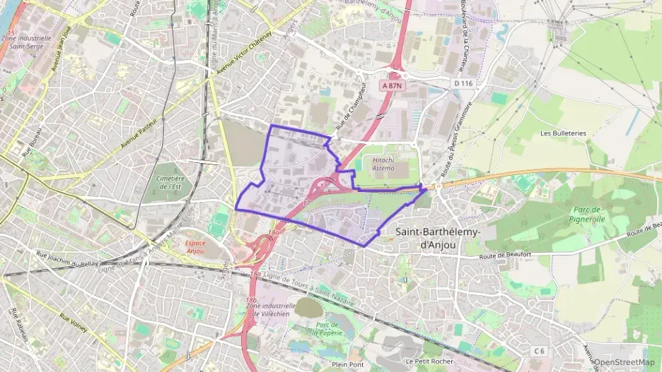 Appartement 66 m² trois pièces à vendre à Saint-Barthélemy-d`Anjou Appartement 66 m² trois pièces à vendre à Saint-Barthélemy-d`Anjou