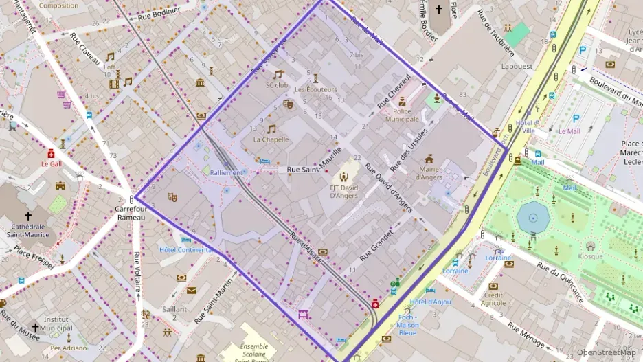 Appartement 122 m² quatre pièces à vendre à Angers