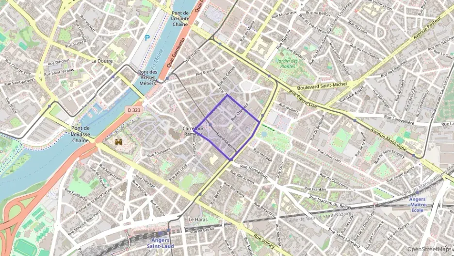 Appartement 122 m² quatre pièces à vendre à Angers