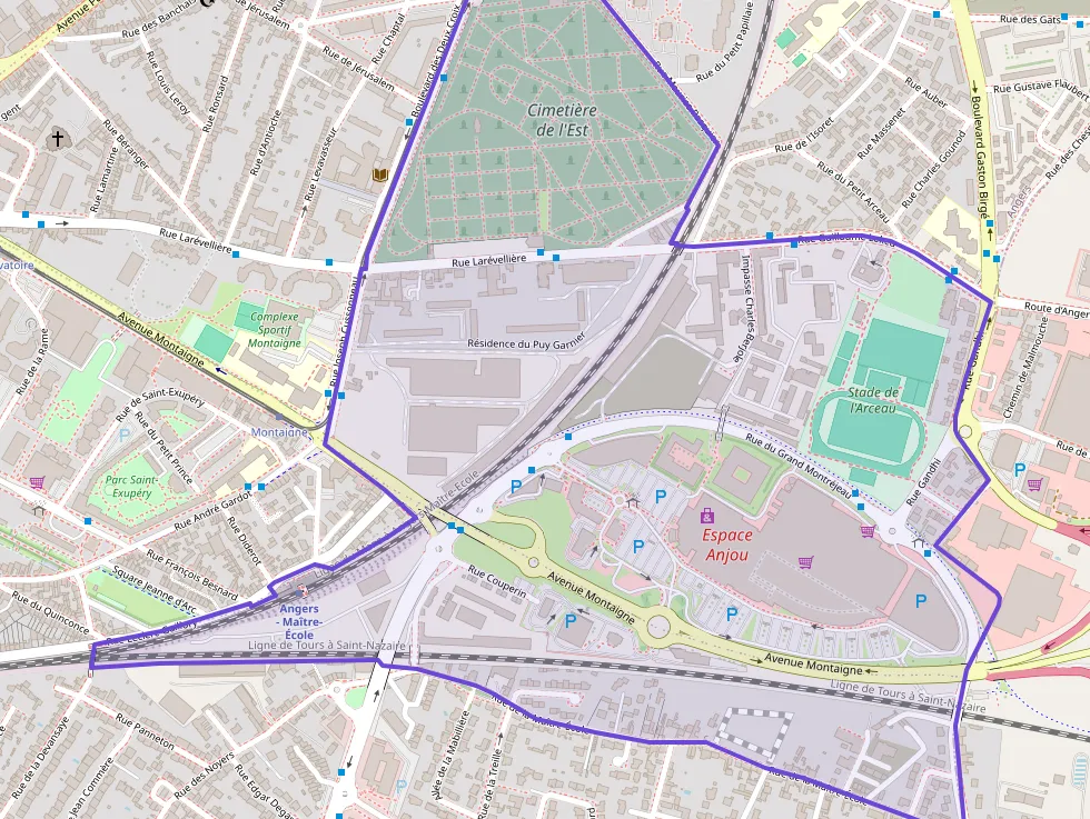 Appartement 73 m² trois pièces à vendre à Angers