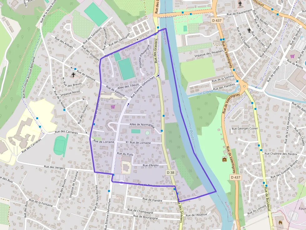 Appartement 65 m² trois pièces à vendre à Valentigney