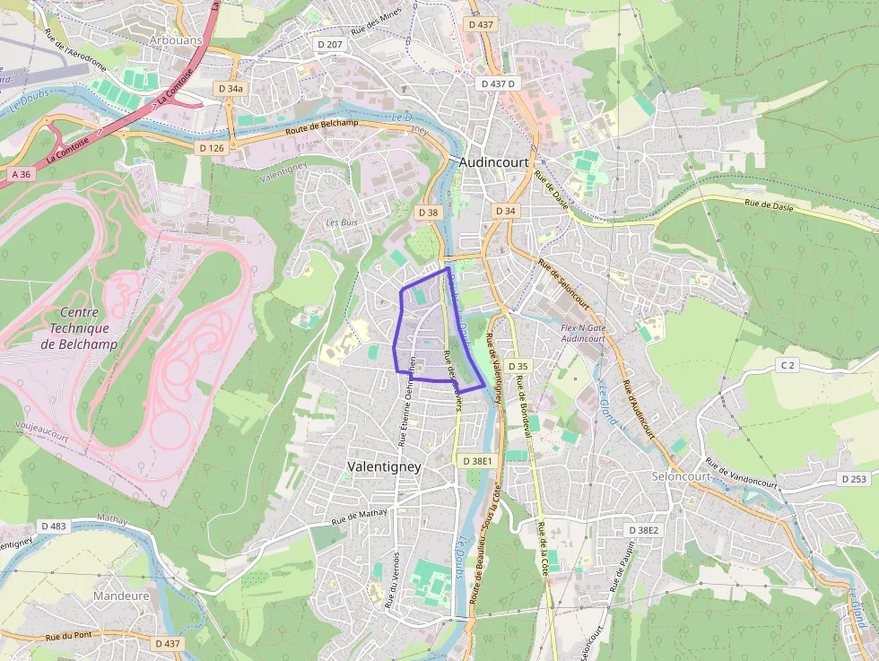 Appartement 65 m² trois pièces à vendre à Valentigney