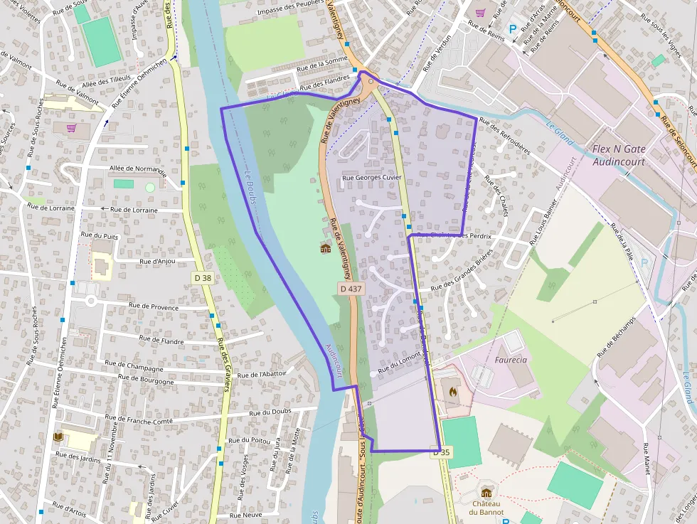 Appartement 68 m² quatre pièces à vendre à Audincourt