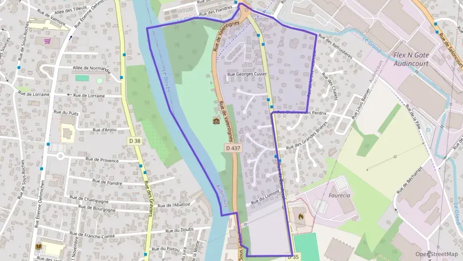 Appartement 68 m² quatre pièces à vendre à Audincourt