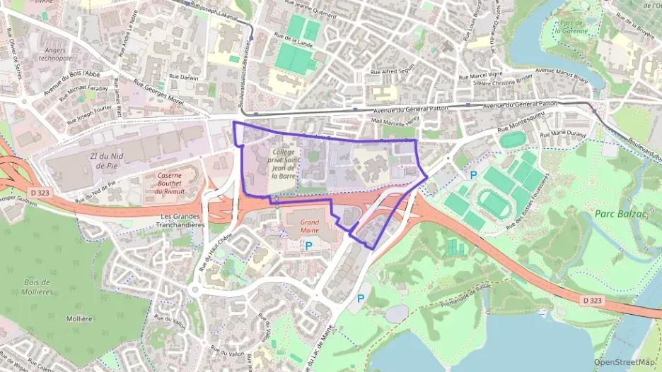 Appartement 81 m² quatre pièces à vendre à Angers