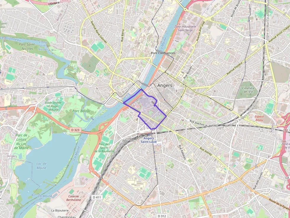 Appartement 29 m² une piece à vendre à Angers