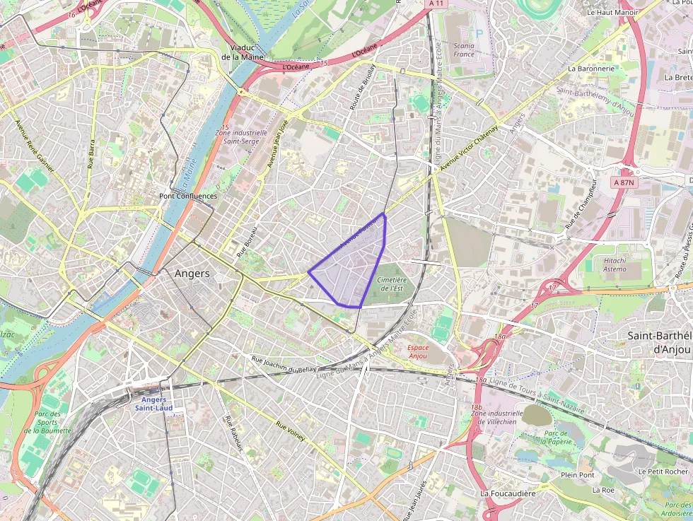 Appartement 99 m² 5 pièces à vendre à Angers