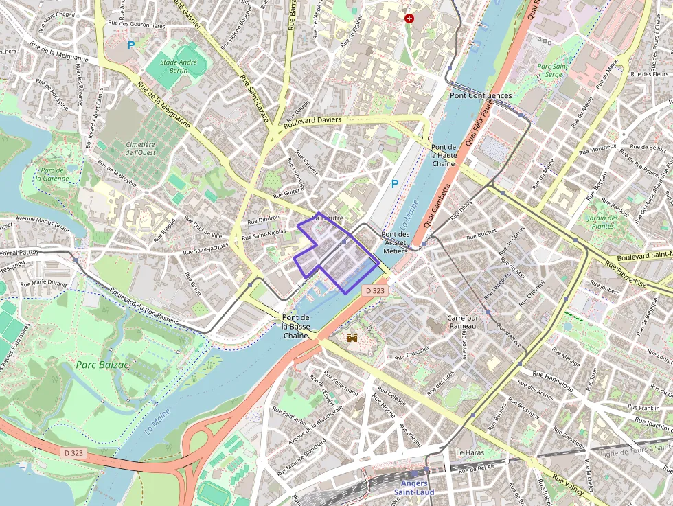 Appartement 80 m² trois pièces à vendre à Angers