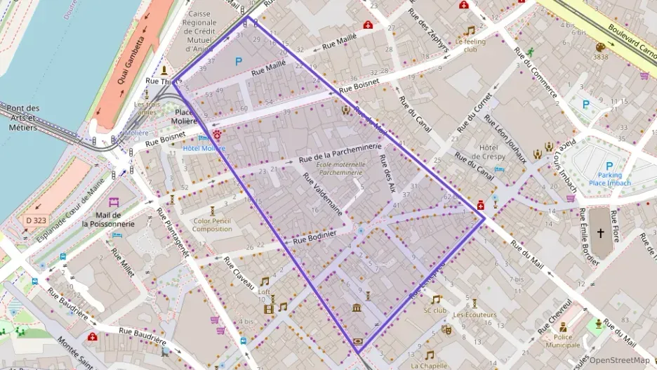 Appartement 50 m² deux pieces à vendre à Angers