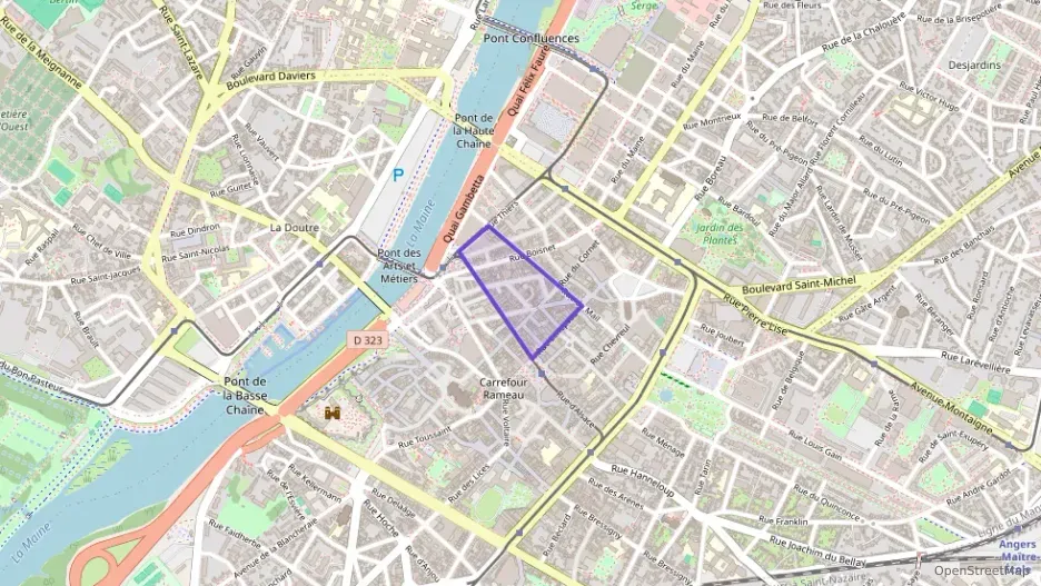 Appartement 20 m² une piece à vendre à Angers