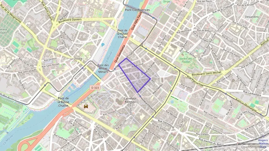 Appartement 54 m² deux pieces à vendre à Angers