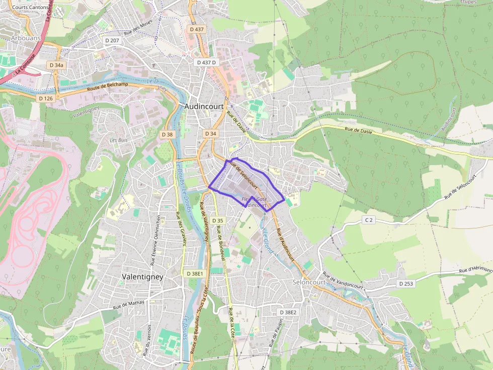 Appartement 49 m² trois pièces à vendre à Audincourt