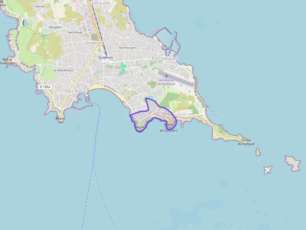 Appartement 42 m² deux pieces à vendre à Quiberon