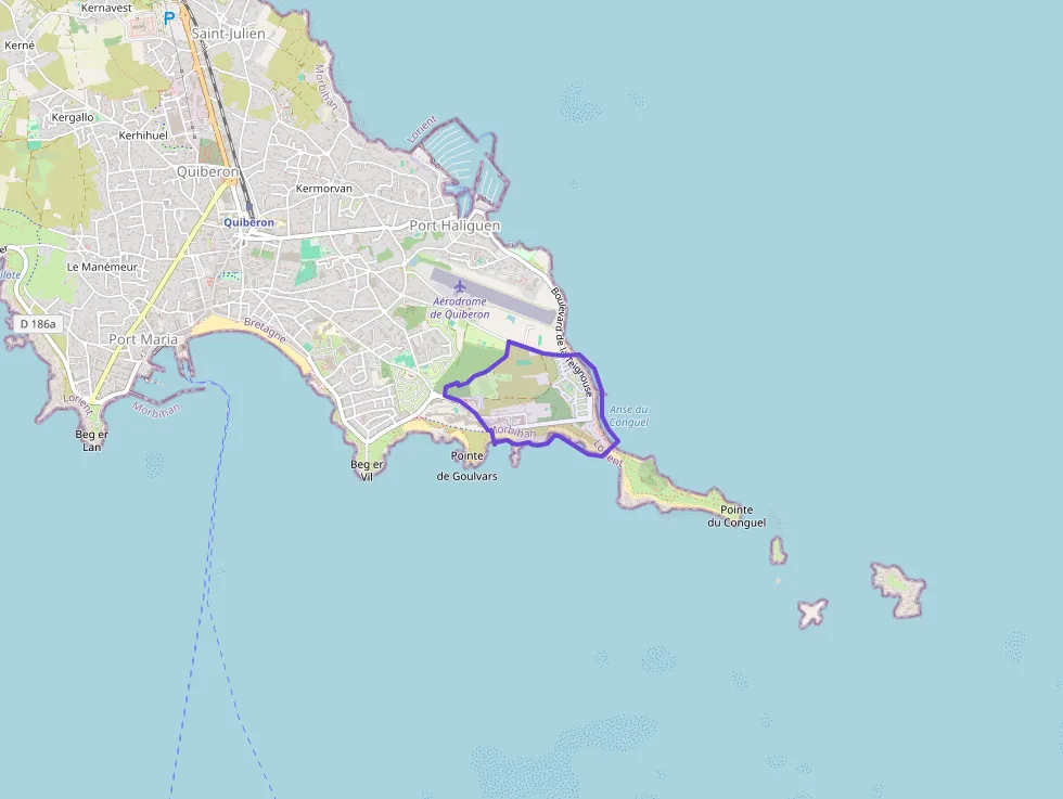 Appartement 42 m² une piece à vendre à Quiberon