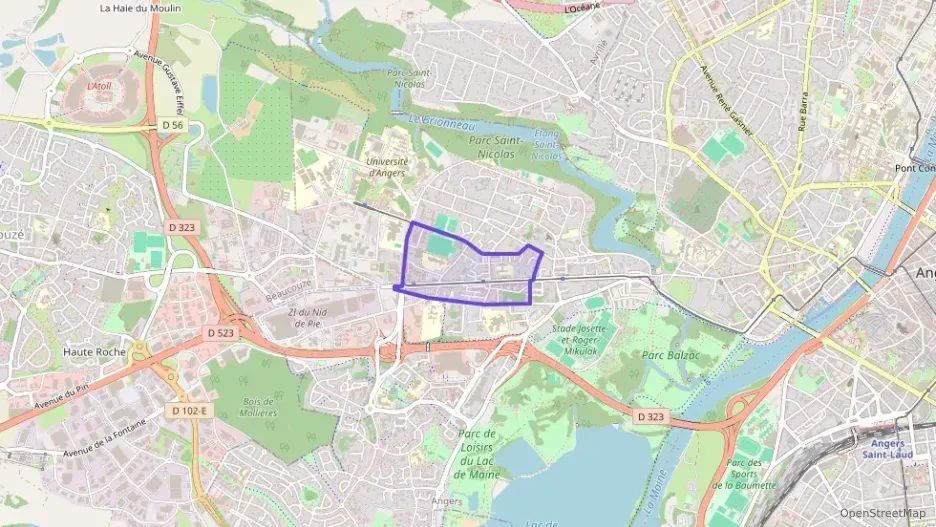 Appartement 21 m² une piece à vendre à Angers Appartement 21 m² une piece à vendre à Angers