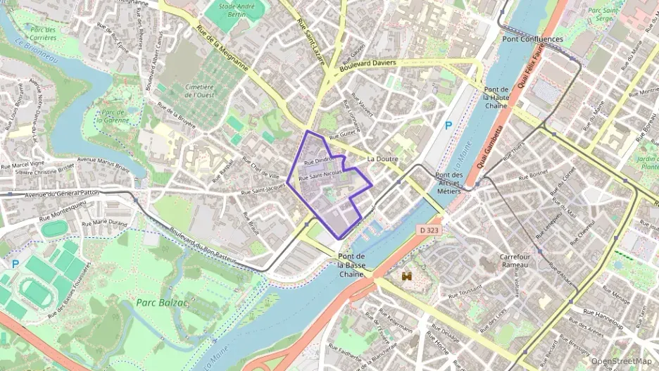 Appartement 59 m² deux pieces à vendre à Angers