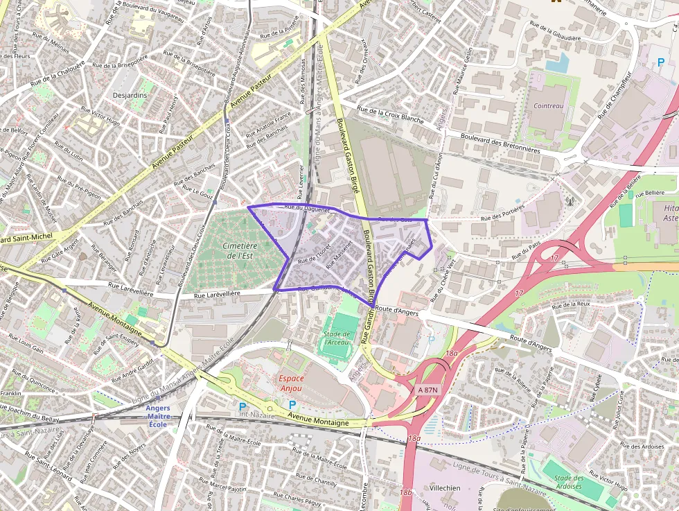 Appartement 67 m² quatre pièces à vendre à Angers