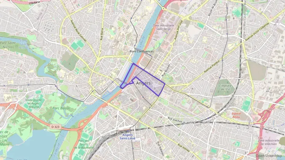 Appartement 29 m² deux pieces à vendre à Angers