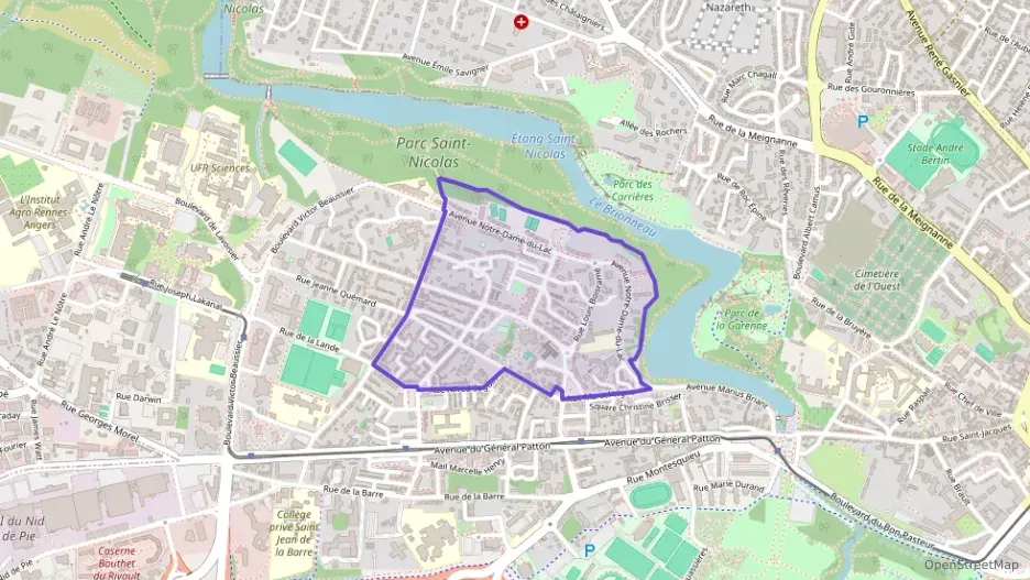 Appartement 90 m² quatre pièces à vendre à Angers