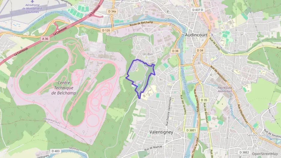 Appartement 46 m² deux pieces à vendre à Valentigney Appartement 46 m² deux pieces à vendre à Valentigney