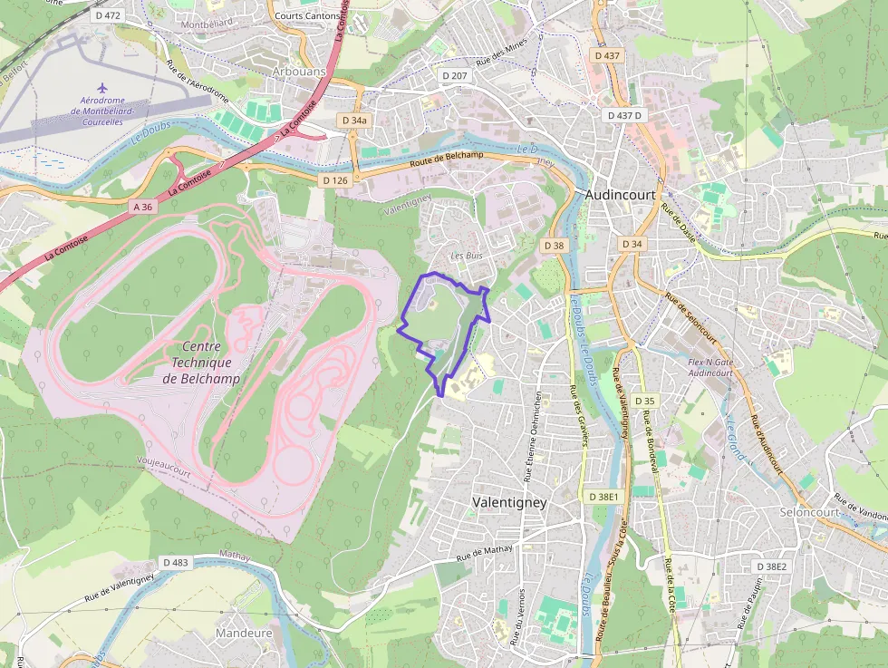 Appartement 61 m² trois pièces à vendre à Valentigney