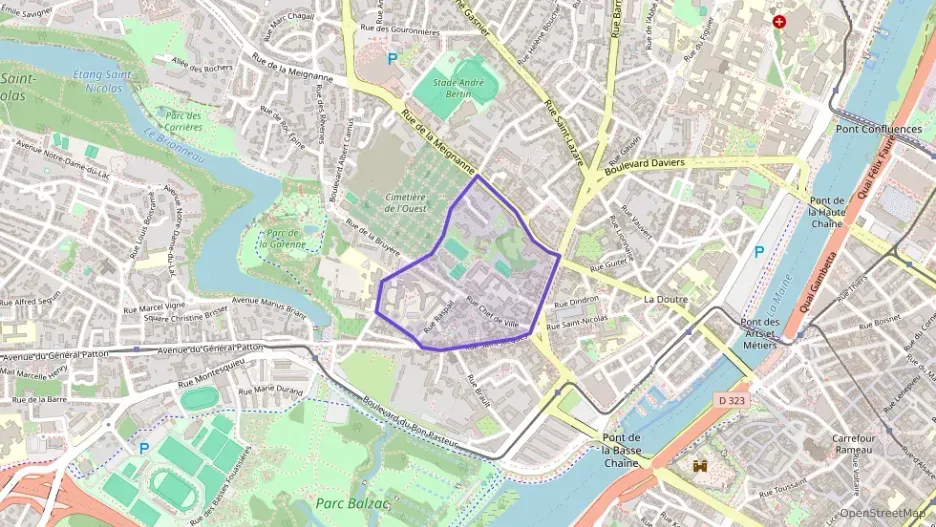 Appartement 40 m² deux pieces à vendre à Angers